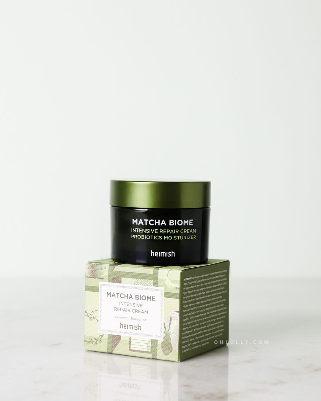 Heimish Matcha Biome Repair Cream Ohlolly Korean Skincare Moisturizer