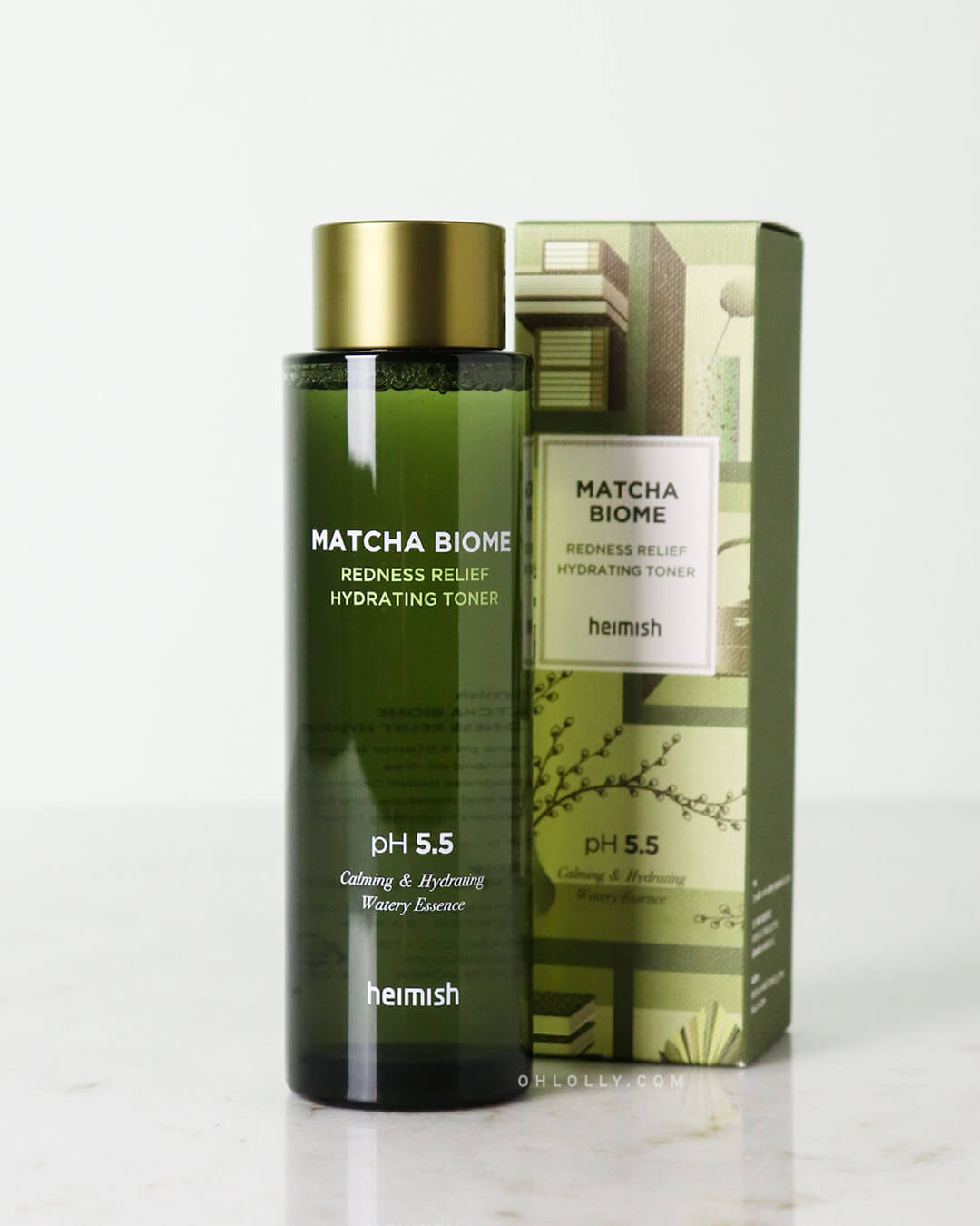 Heimish Matcha Biome Redness Relief Hydrating Toner Ohlolly Korean Skincare