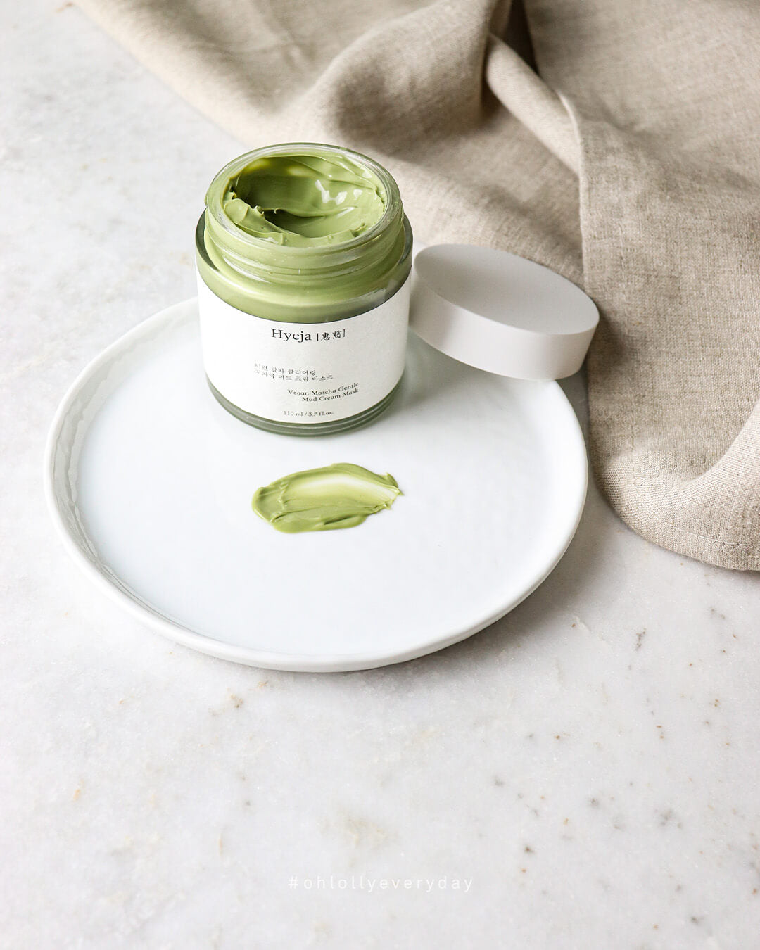 Ohlolly Korean Skincare Hyeja Vegan Matcha Gentle Mud Cream Mask