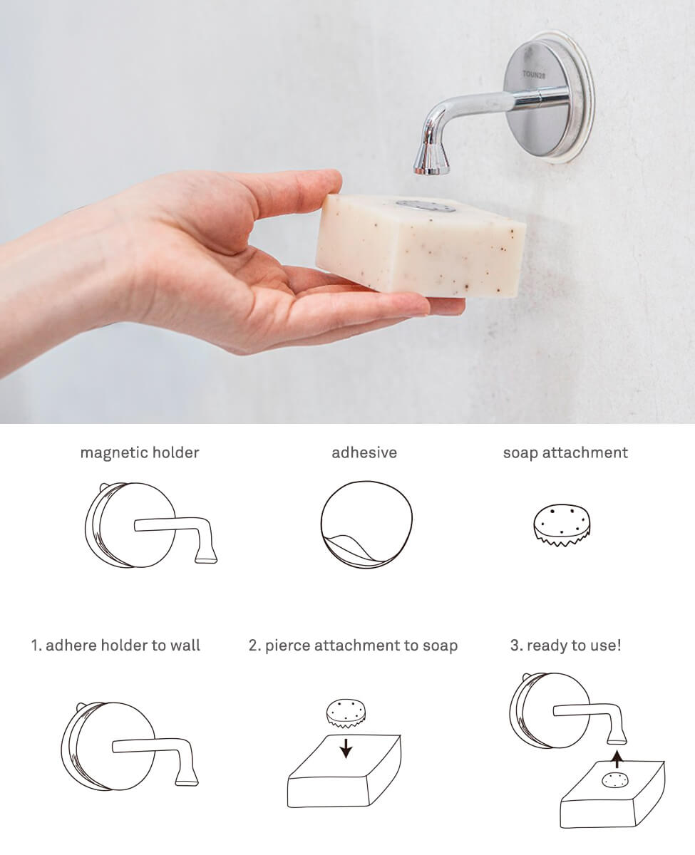 Toun28 Magnetic Soap Holder