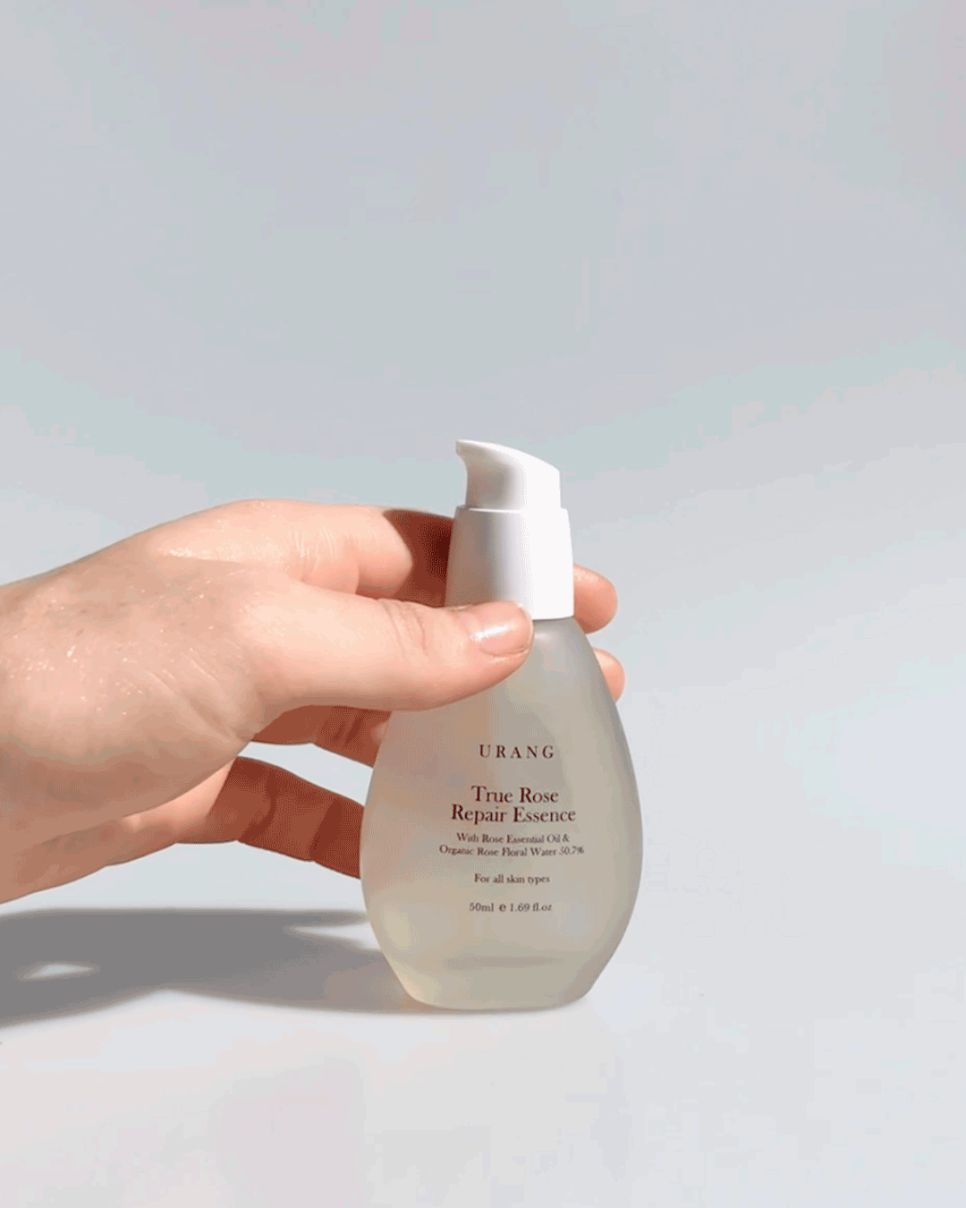 Ohlolly Korean Skincare Organic Urang True Rose Repair Essence