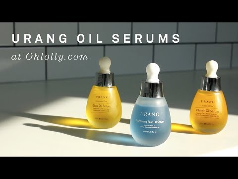 Ohlolly Korean Skincare Organic Urang Brightening Blue Oil Serum 